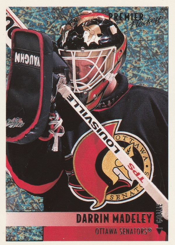 Hockey card Darrin Madeley