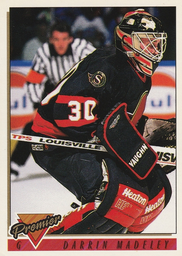 Hockey card Darrin Madeley
