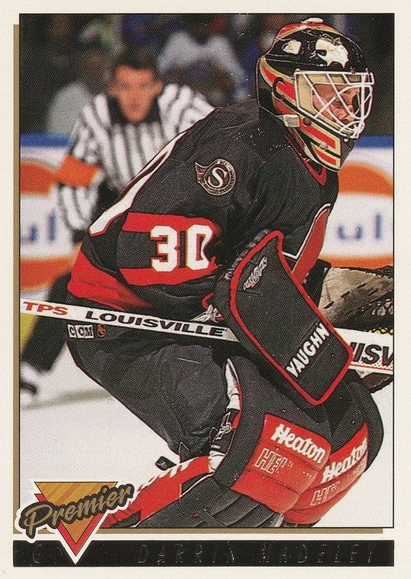 Hockey card Darrin Madeley