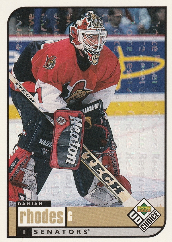 Hockey card Damian Rhodes