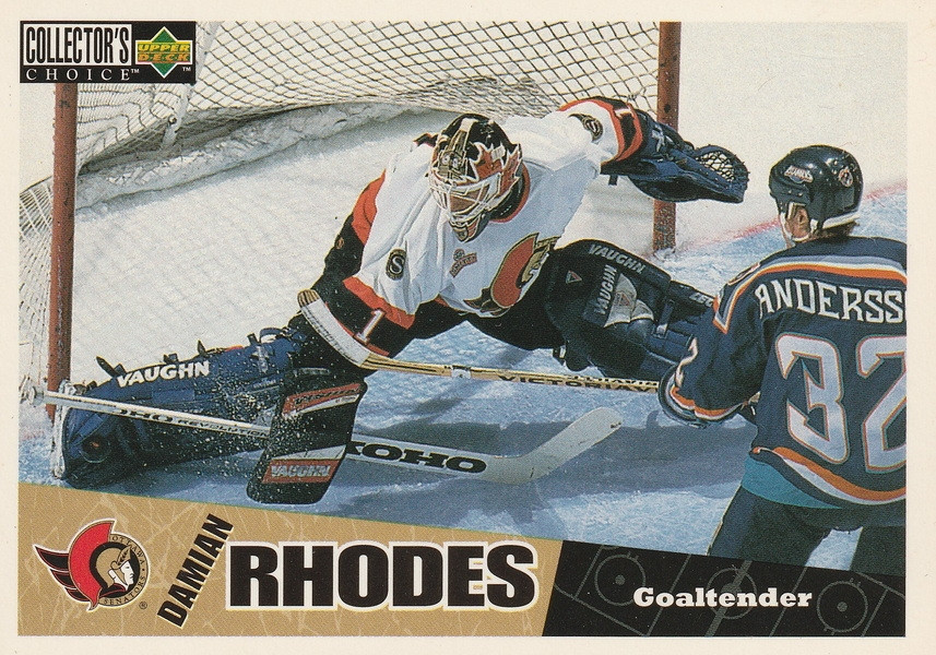 Hockey card Damian Rhodes