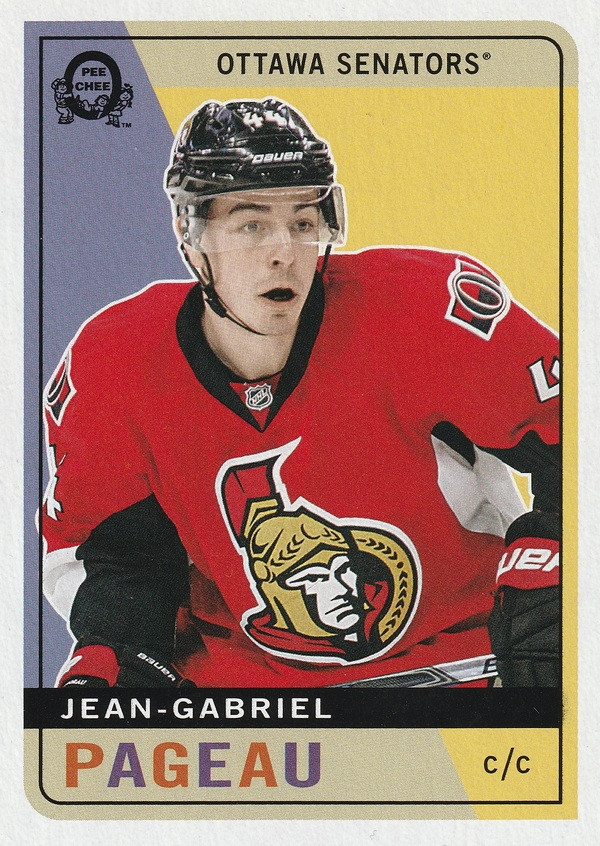 Hockey card Jean-Gabriel Pageau