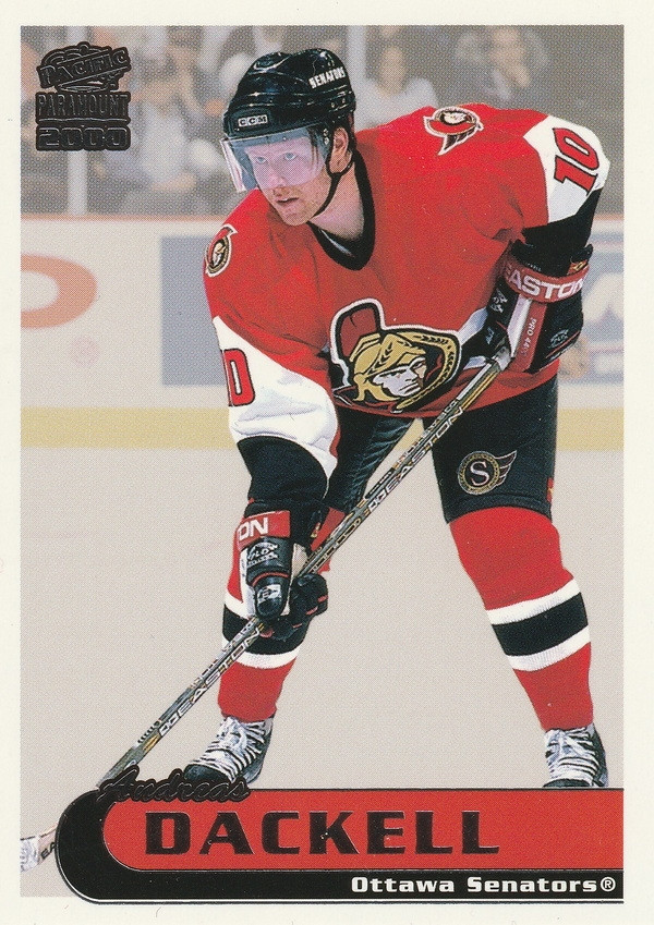 Hockey card Andreas Dackell