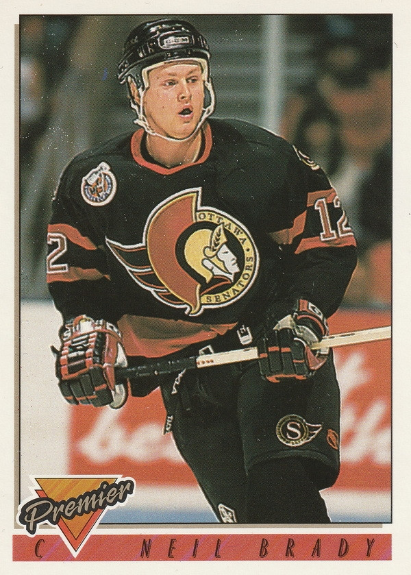 Hockey card Neil Brady