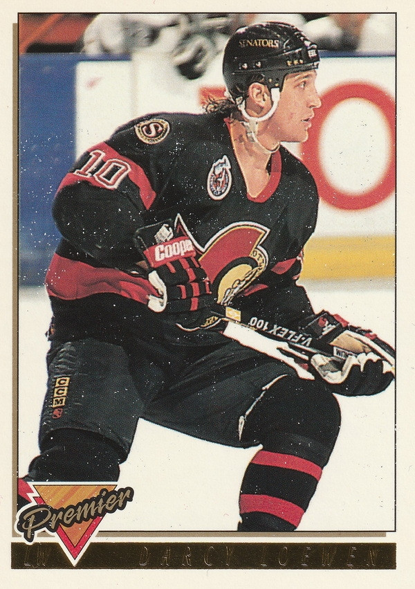Hockey card Darcy Loewen