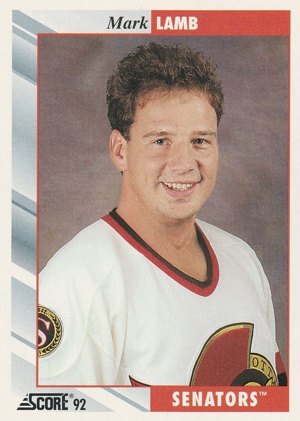 Hockey card Mark Lamb