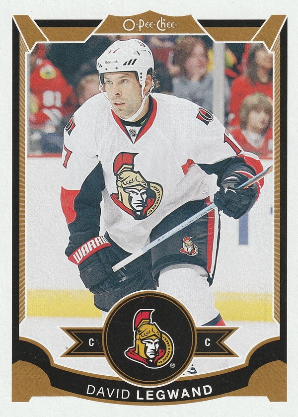 Hockey card David Legwand