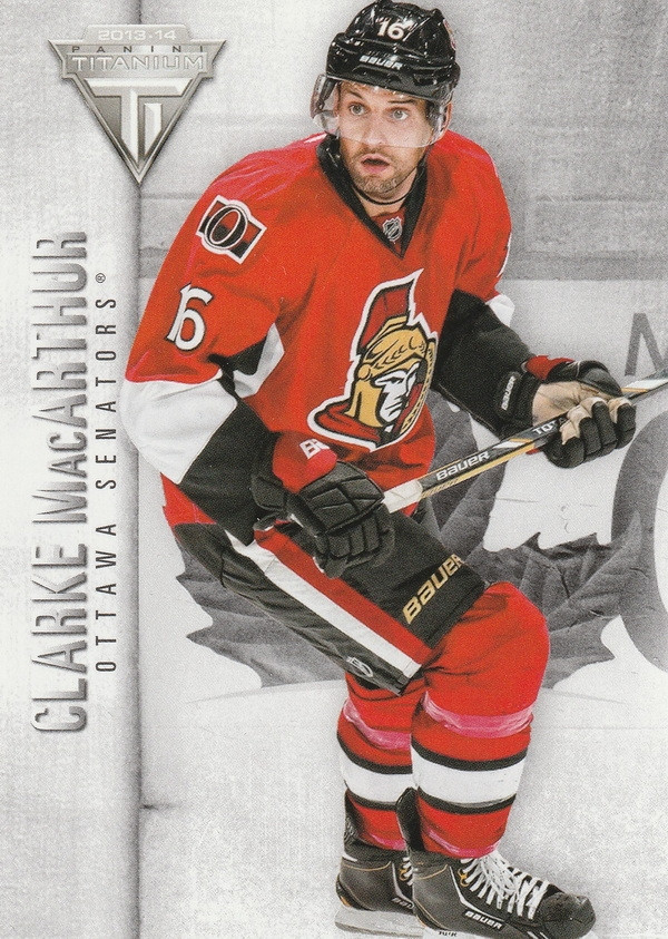Hockey card Clarke MacARTHUR 