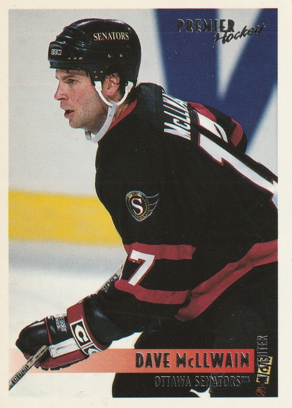 Hockey card Dave McLlwain