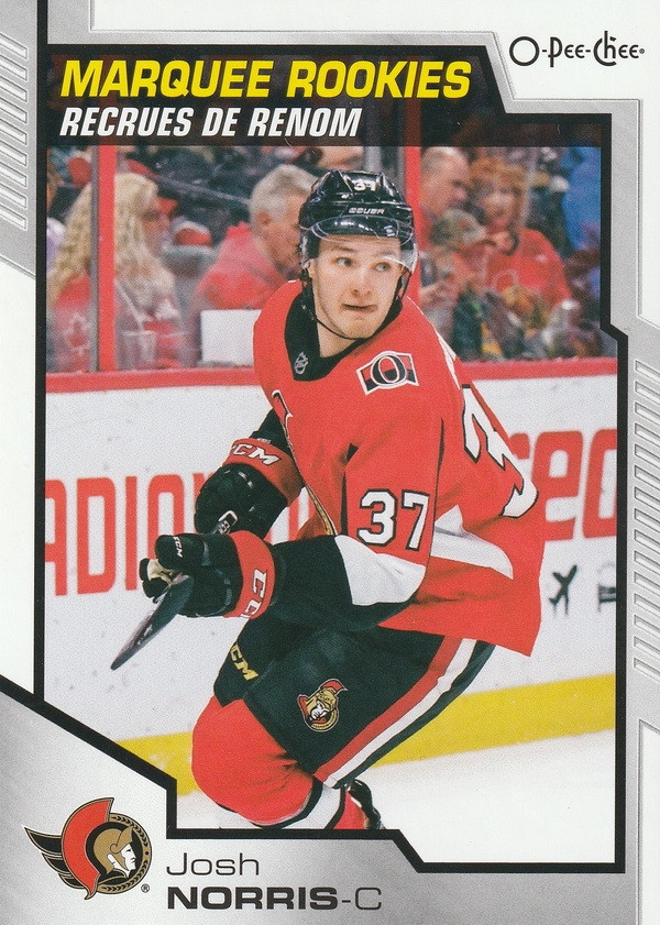 Hockey card Josh Norris