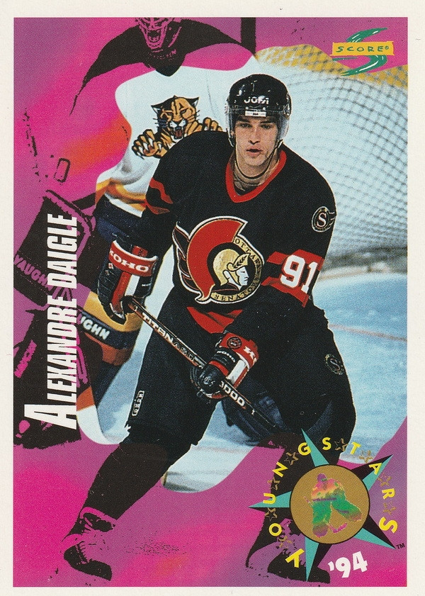 Hockey card Alexandre Daigle