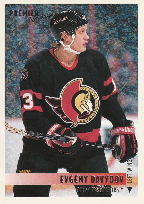 Hockey card Evgeny Davydov