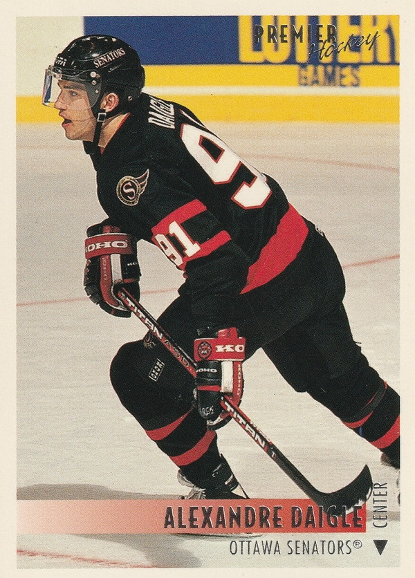 Hockey card Alexandre Daigle
