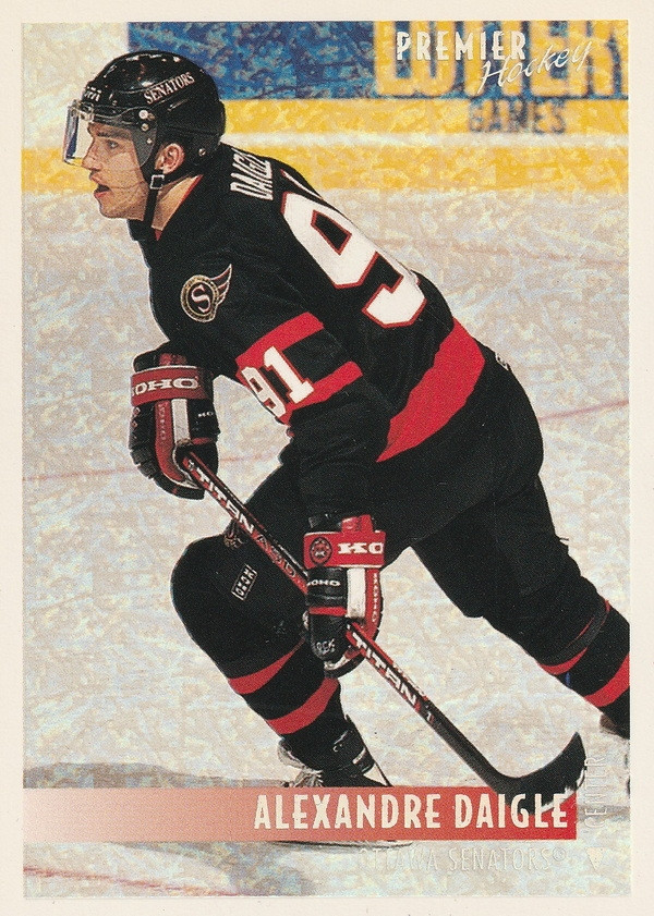 Hockey card Alexandre Daigle