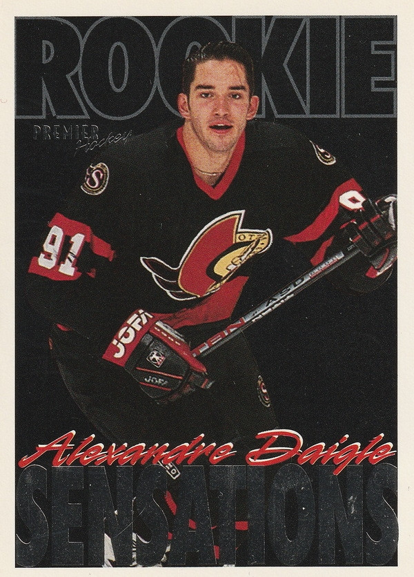 Hockey card Alexandre Daigle