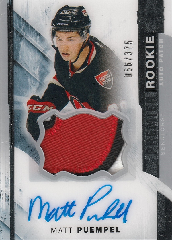 Hockey card Matt Puempel