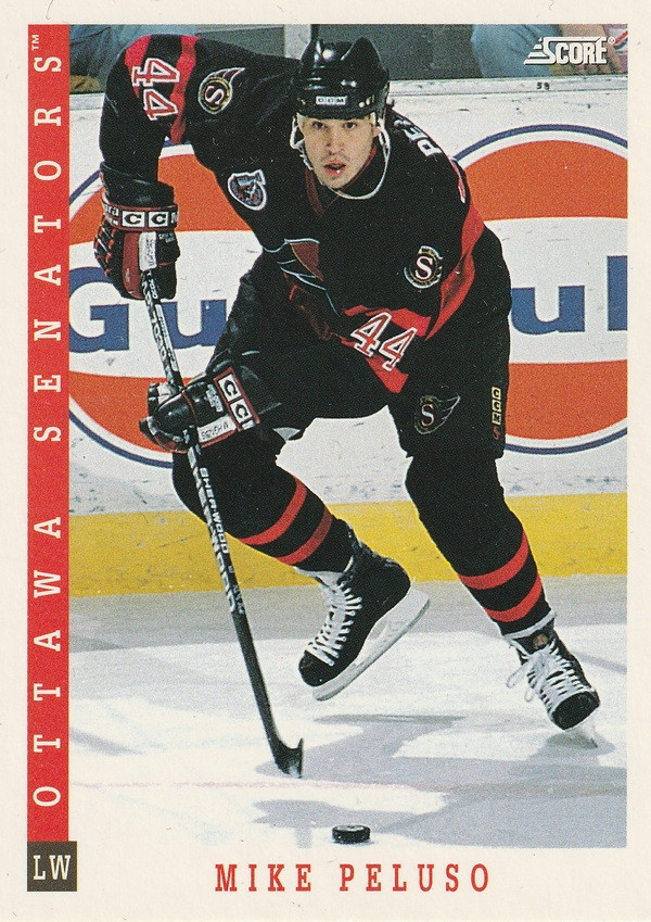 Hockey card Mike Peluso
