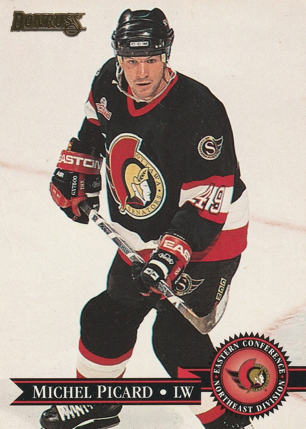 Hockey card Michel Picard