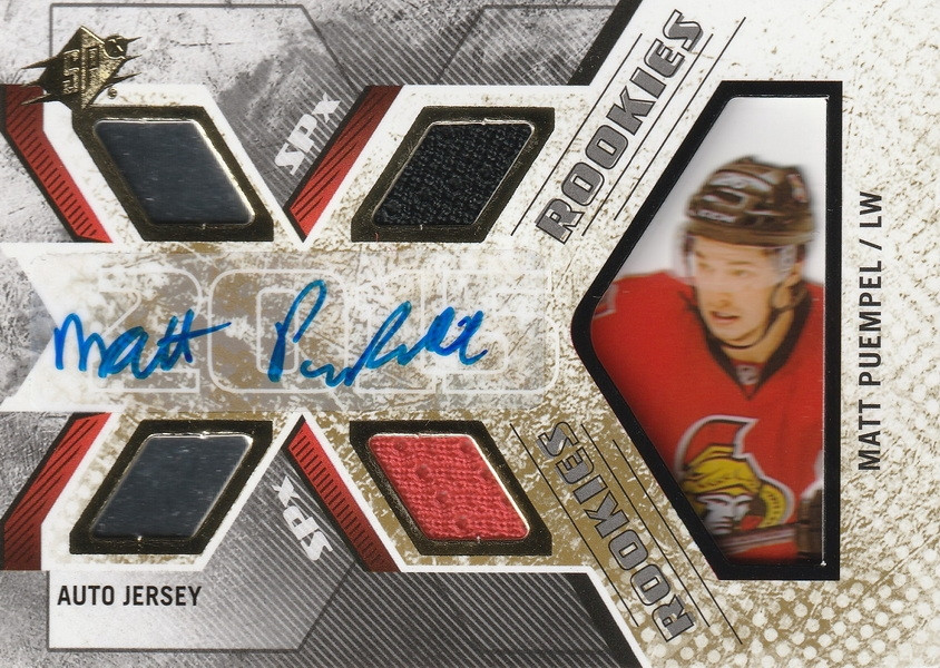 Hockey card Matt Puempel