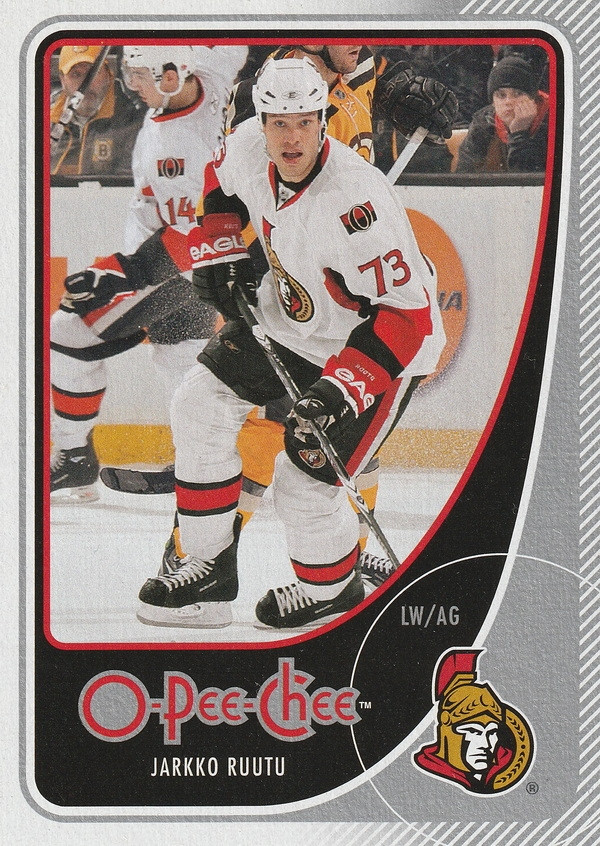Hockey card Jarkko Ruutu