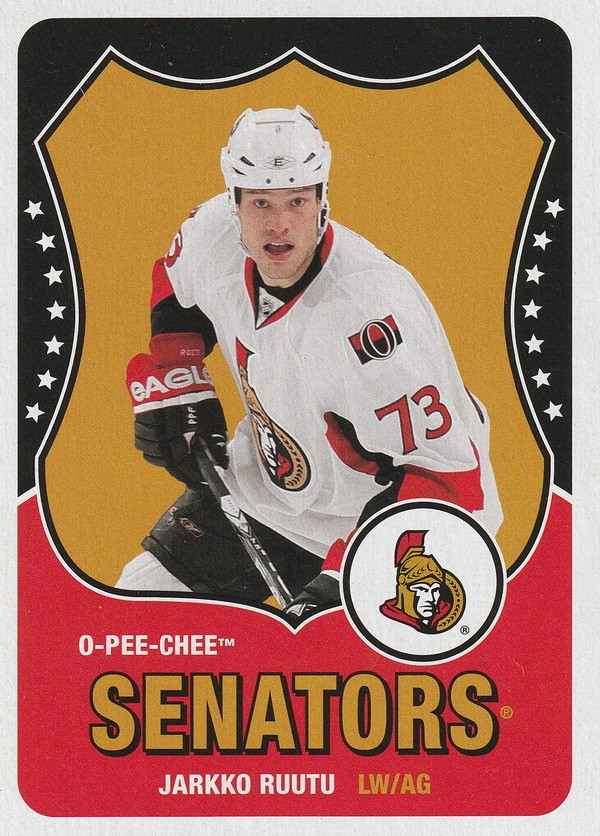 Hockey card Jarkko Ruutu
