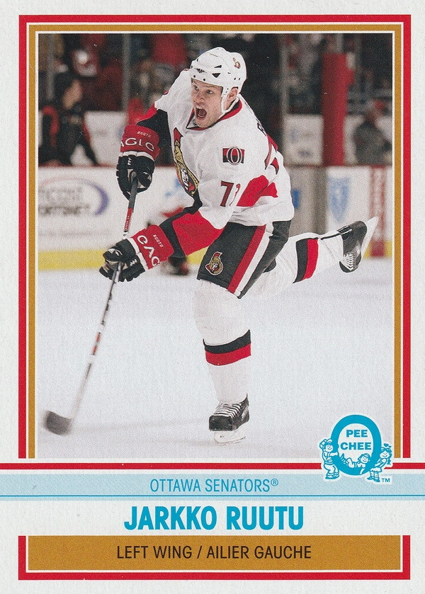 Hockey card Jarkko Ruutu