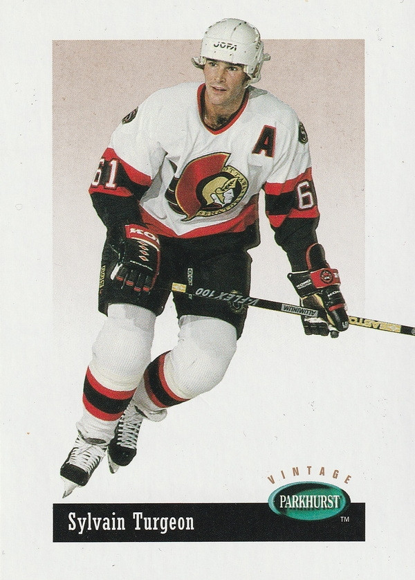Hockey card Sylvain Turgeon