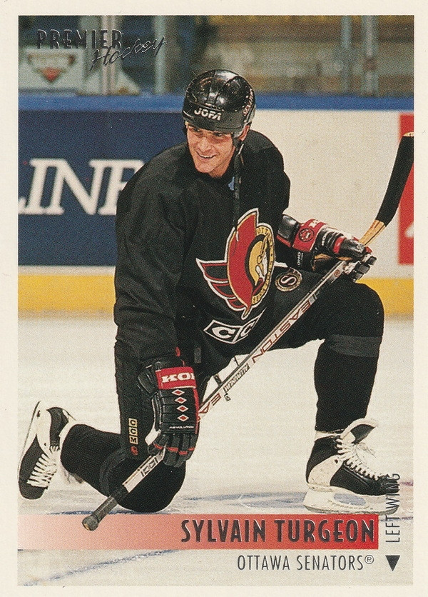 Hockey card Sylvain Turgeon