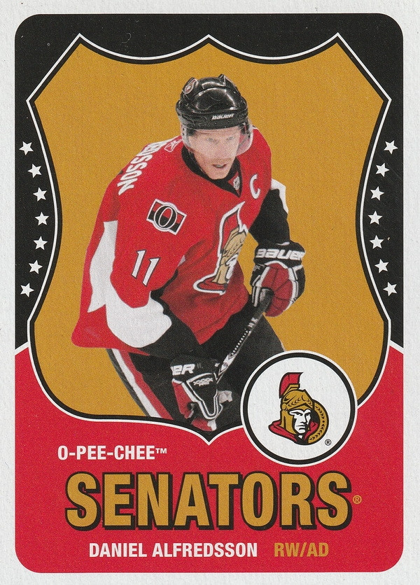 Hockey card Daniel Alfredsson