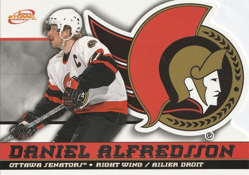 Hockey card Daniel Alfredsson
