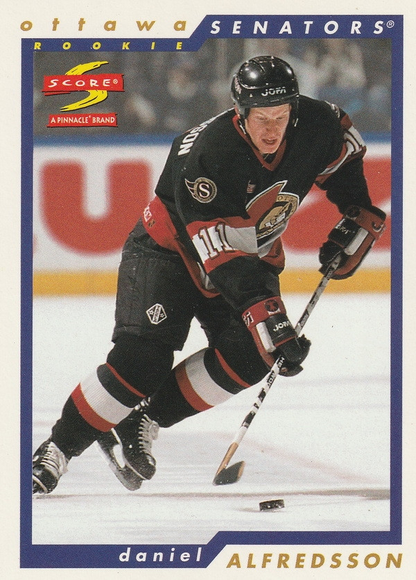 Hockey card Daniel Alfredsson