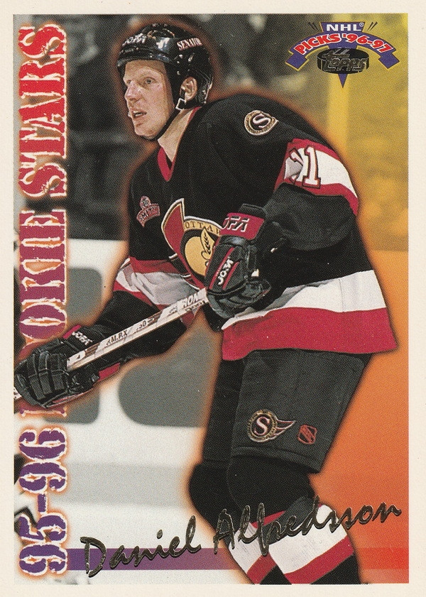 Hockey card Daniel Alfredsson