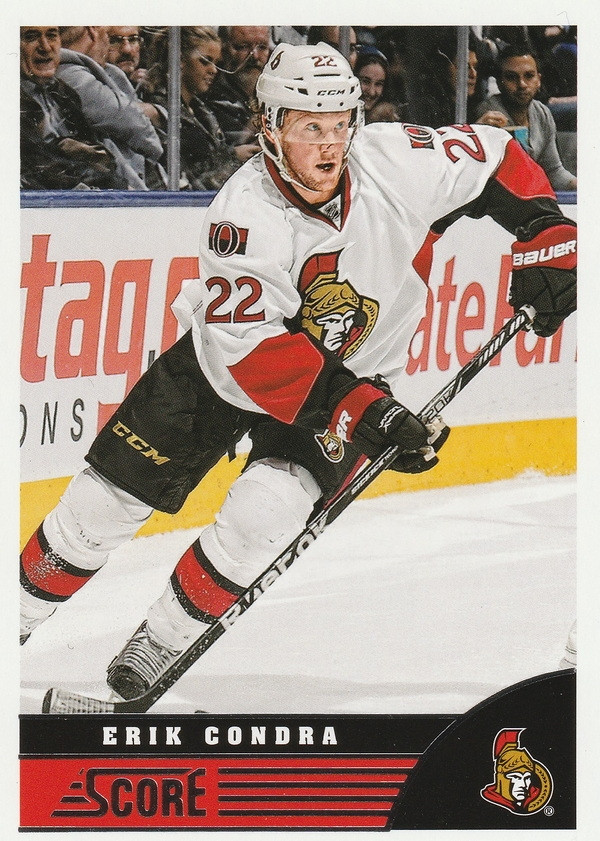 Hockey card Erik Condra