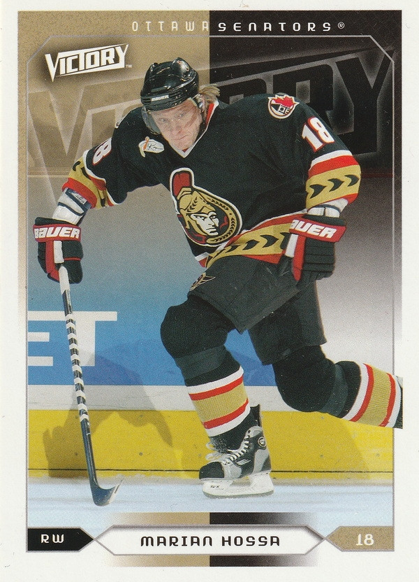 Hockey card Marian Hossa