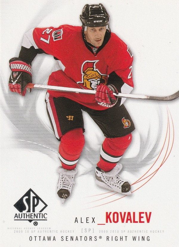 Hockey card Alexei Kovalev