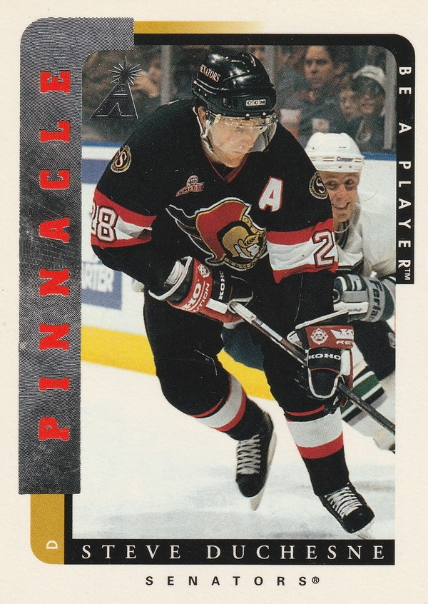 Hockey card Steve Duchesne