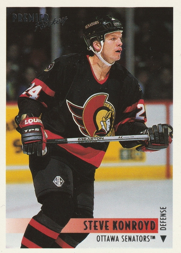 Hockey card Steve Konroyd