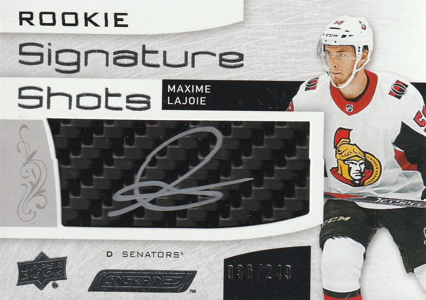 Hockey card Max Lajoie