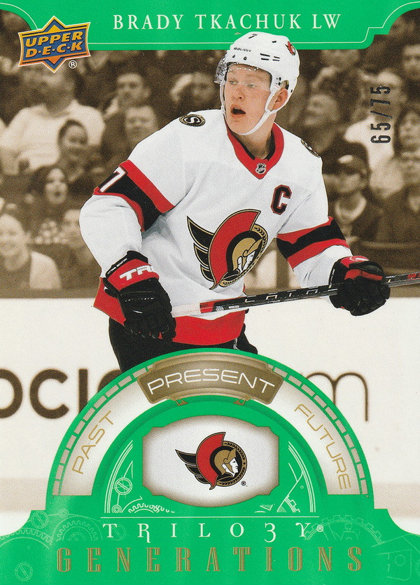 Hockey card Brady Tkachuk
