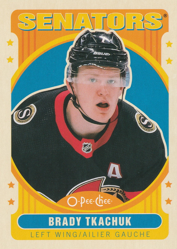 Hockey card Brady Tkachuk