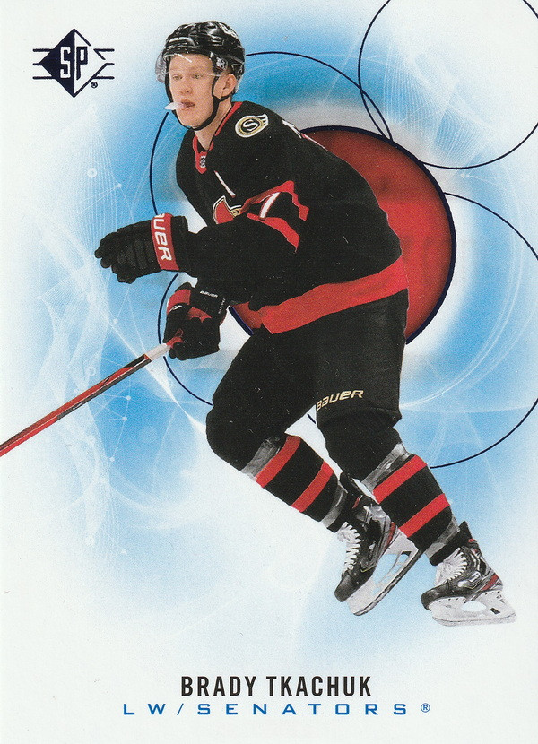 Hockey card Brady Tkachuk