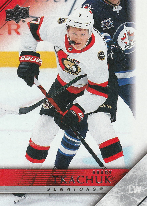 Hockey card Brady Tkachuk