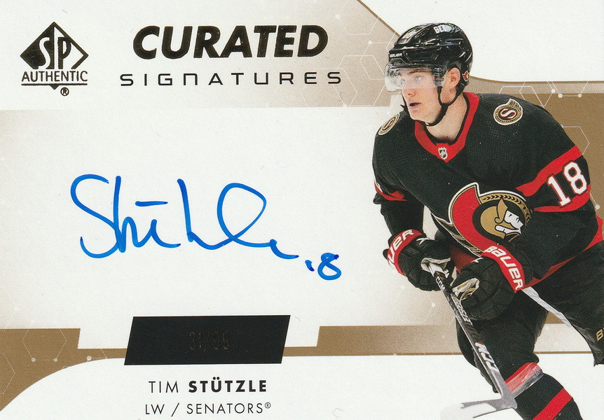 Hockey card Tim Stutzle
