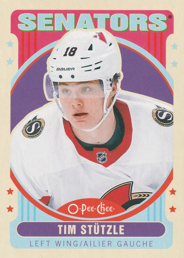 Hockey card Tim Stutzle