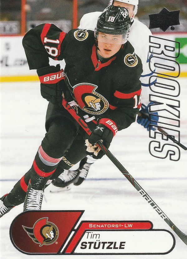 Hockey card Tim Stutzle