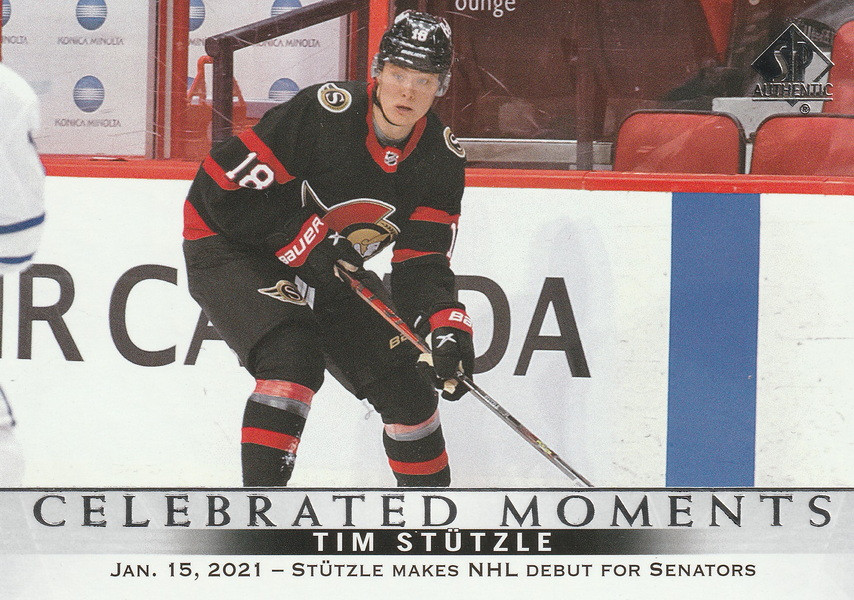 Hockey card Tim Stutzle