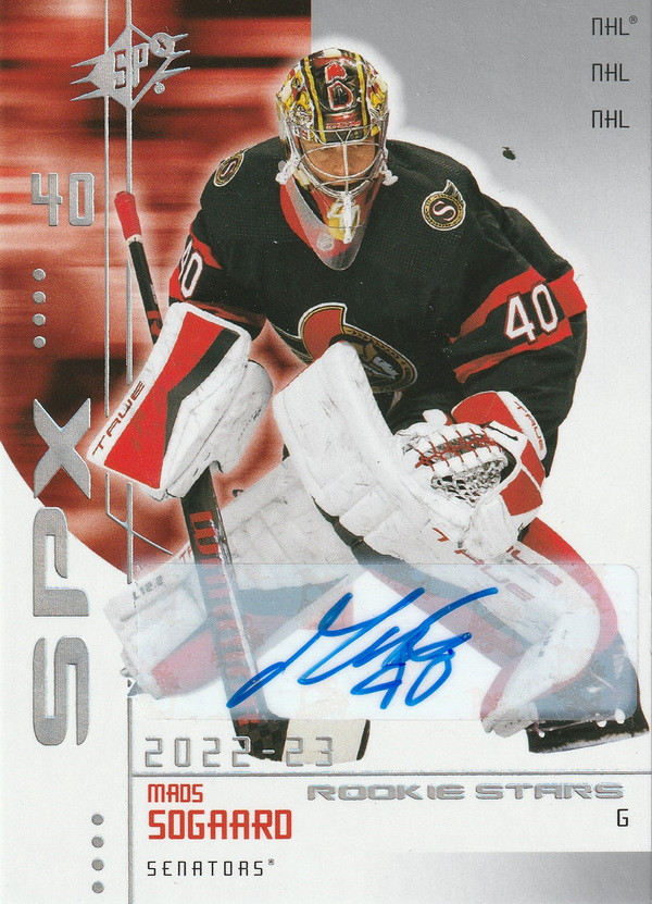 Hockey card Mads Sogaard