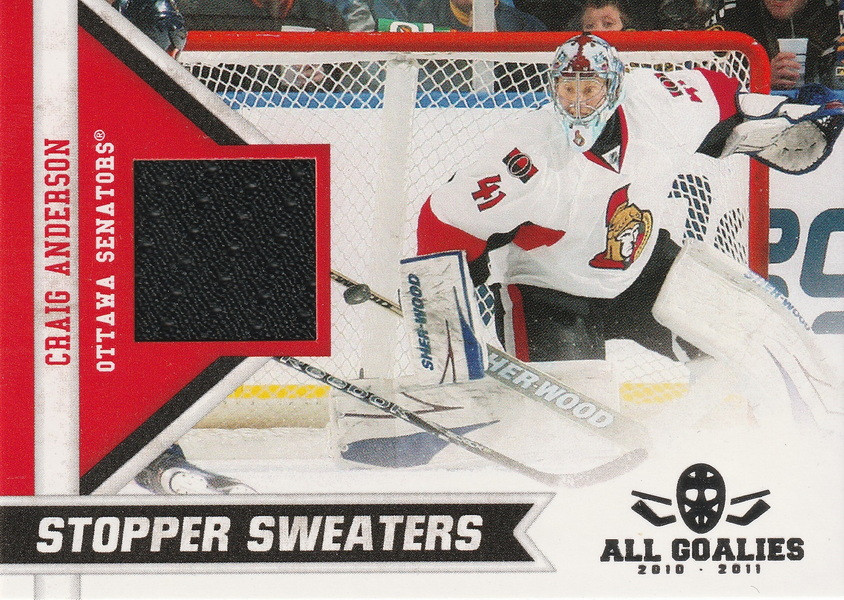 Hockey card Craig Anderson