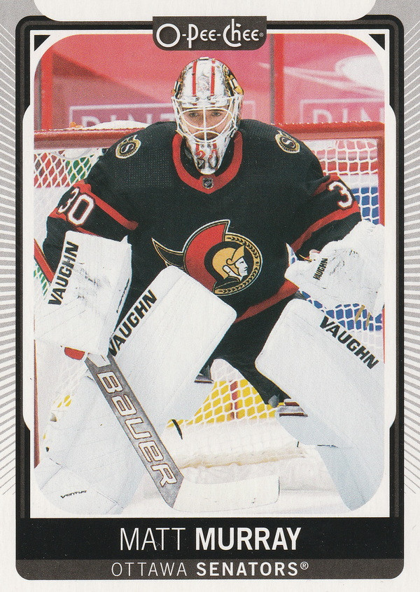 Hockey card Matt Murray