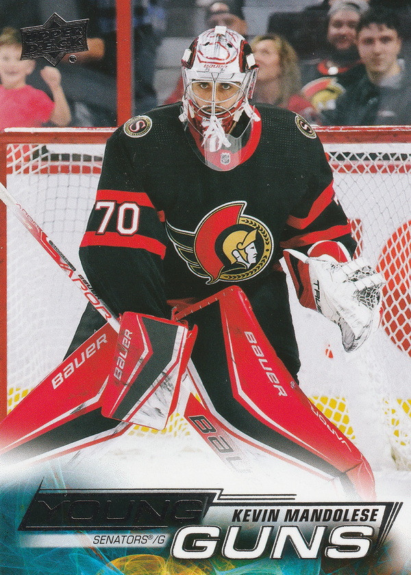 Hockey card Kevin Mandolese